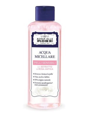 Roberts acqua alle rose acqua micellare struccante per pelli